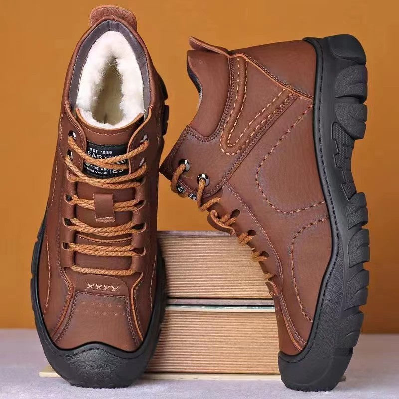 Men's Casual High Top Outdoor Snow Boots