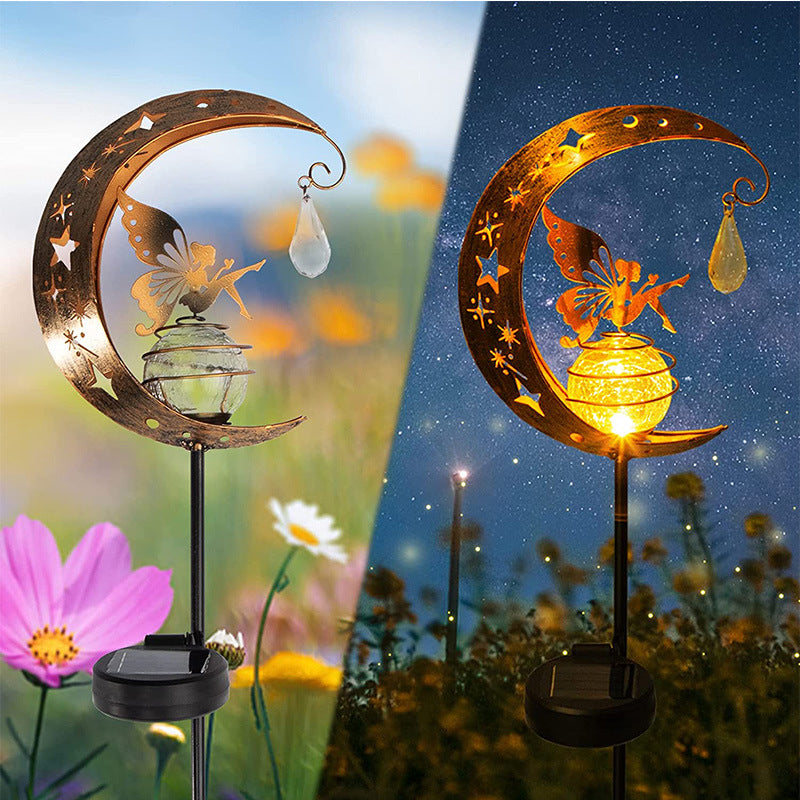 Solar Fairy Moon Solar Decorative LED Light