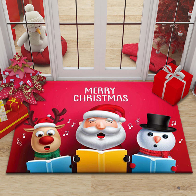 Merry Christmas Doormat Decorative