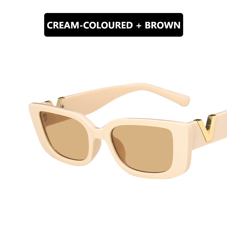 V Small Frame Fashionable Sunglasses