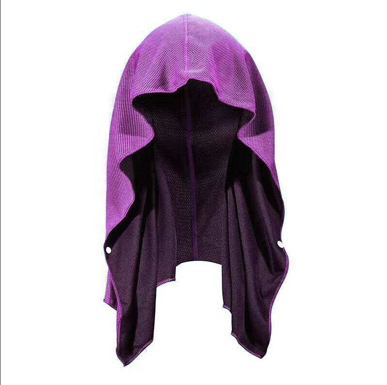 Quick Drying Sports Towel U-shaped Hoodie Cooling Towel