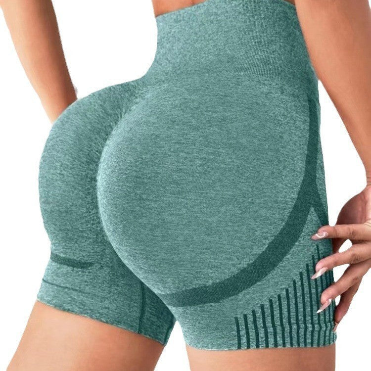 Women Yoga High Waist Workout Shorts
