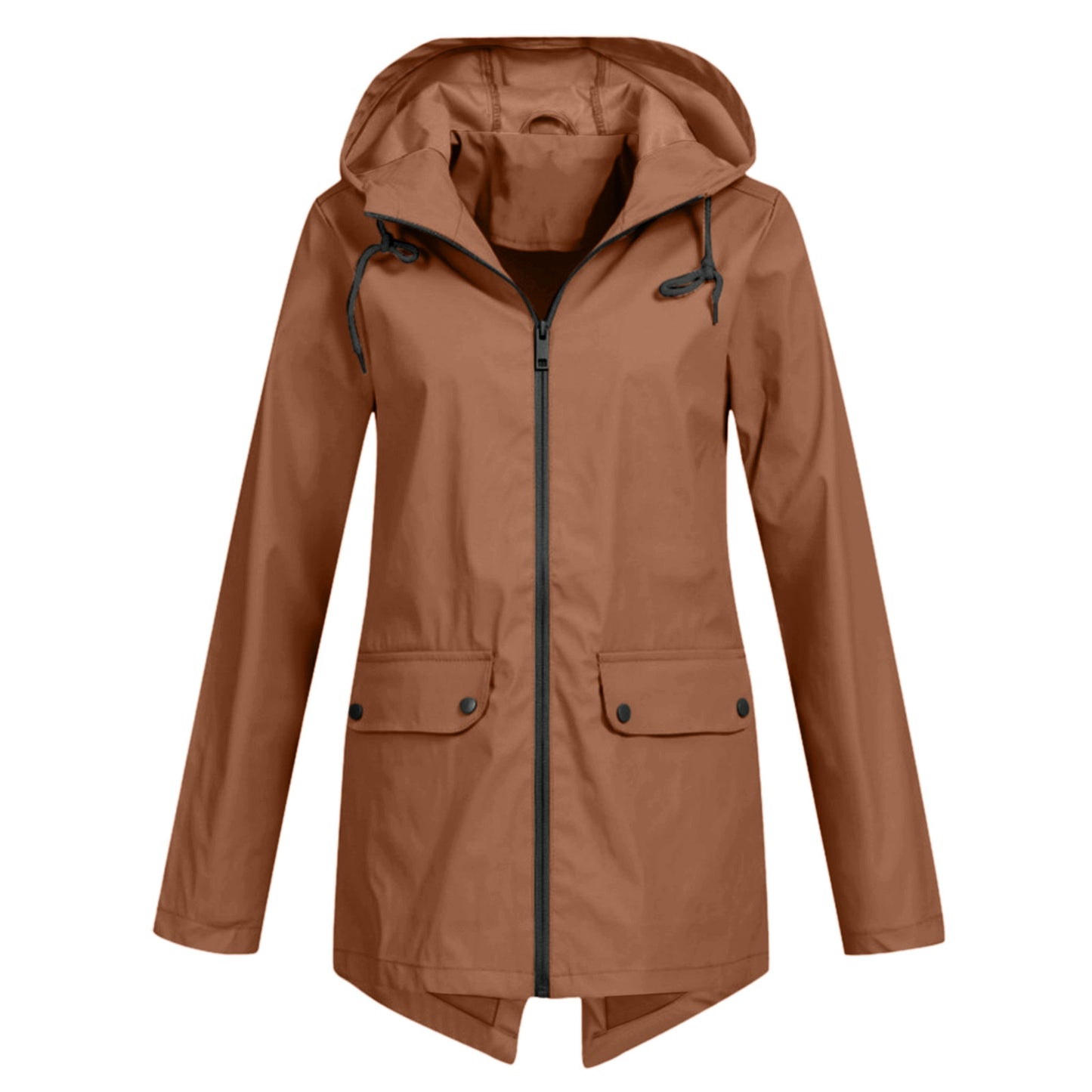 Women's Lightweight Hooded Raincoat