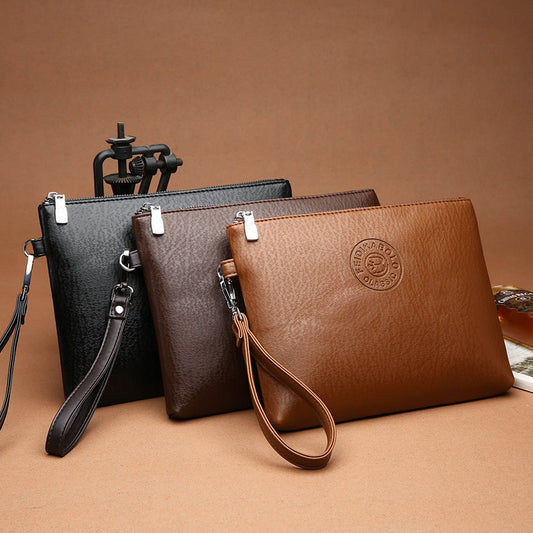 Casual Men's Pu Clutch Bag