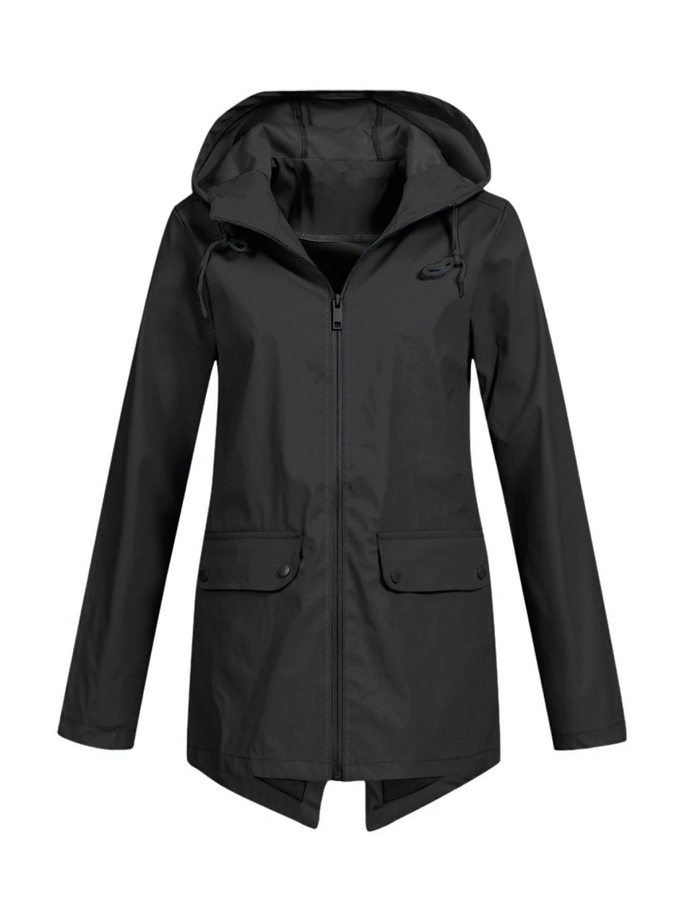 Women's Lightweight Hooded Raincoat