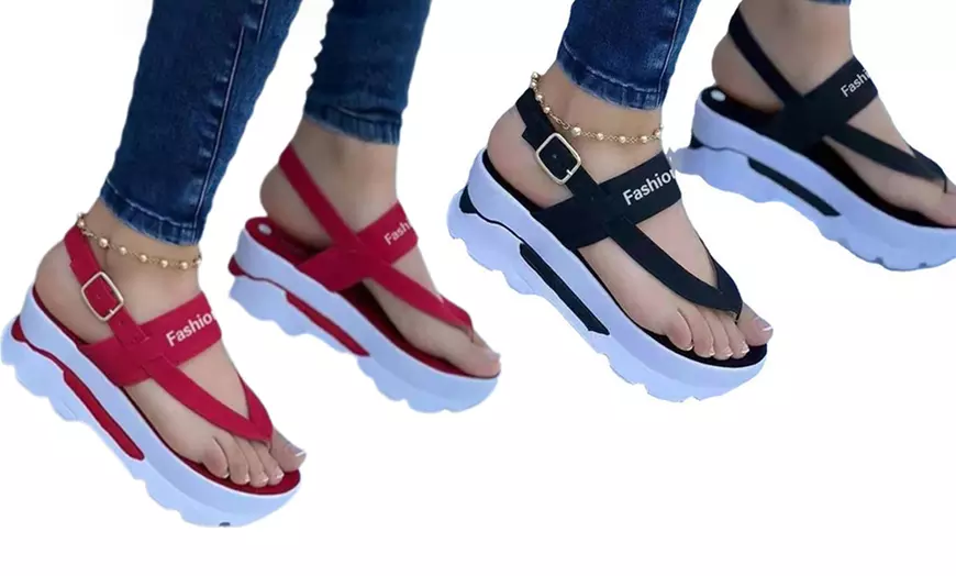 Women's Sporty Platform Sandals