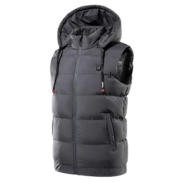 Winter Electric Heated Hooded Vest