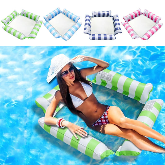 New Water Hammock Recliner Inflatable Floating