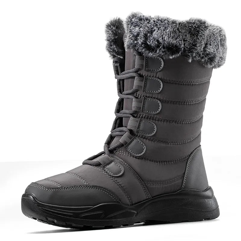 Women Winter Snow Waterproof Boots