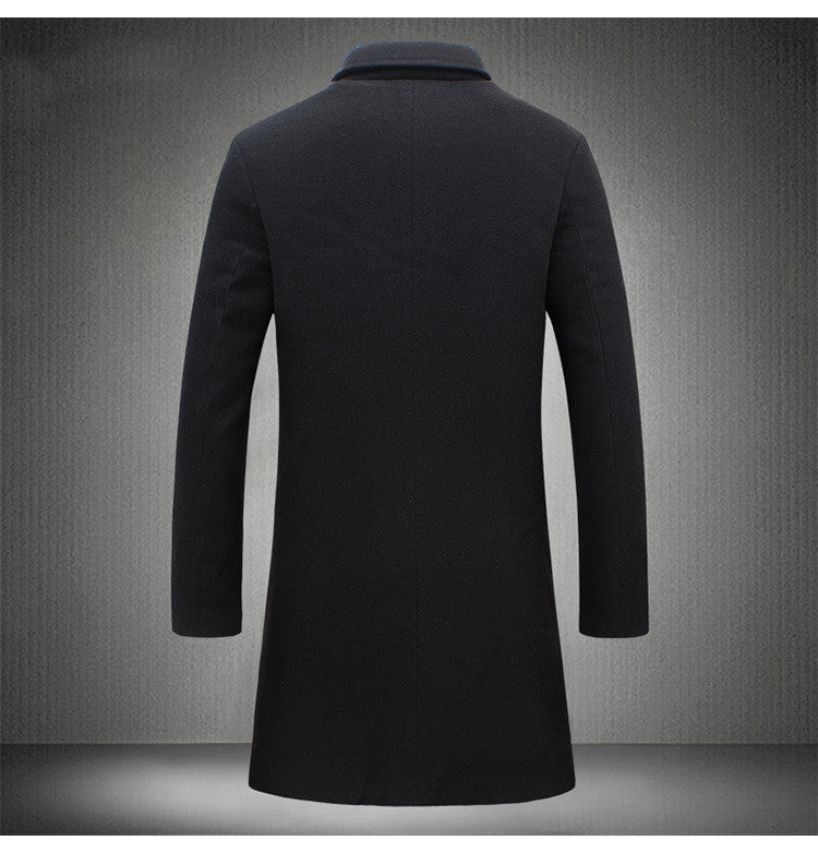 Men’s Lapel Smart Trench Coat