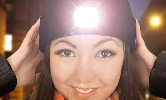 Rechargeable LED Beanie Hat