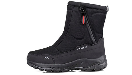 Waterproof Winter Snow Boots with Faux Fur Lining