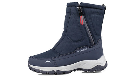 Waterproof Winter Snow Boots with Faux Fur Lining