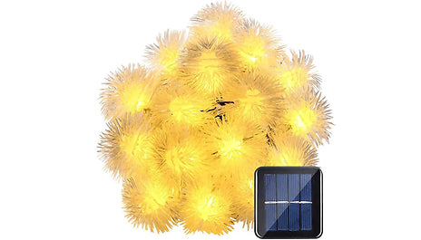 Solar Powered LED Dandelion Flower Lights